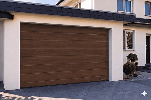 Гаражные секционные ворота Hörmann Renomatic 3000×2750